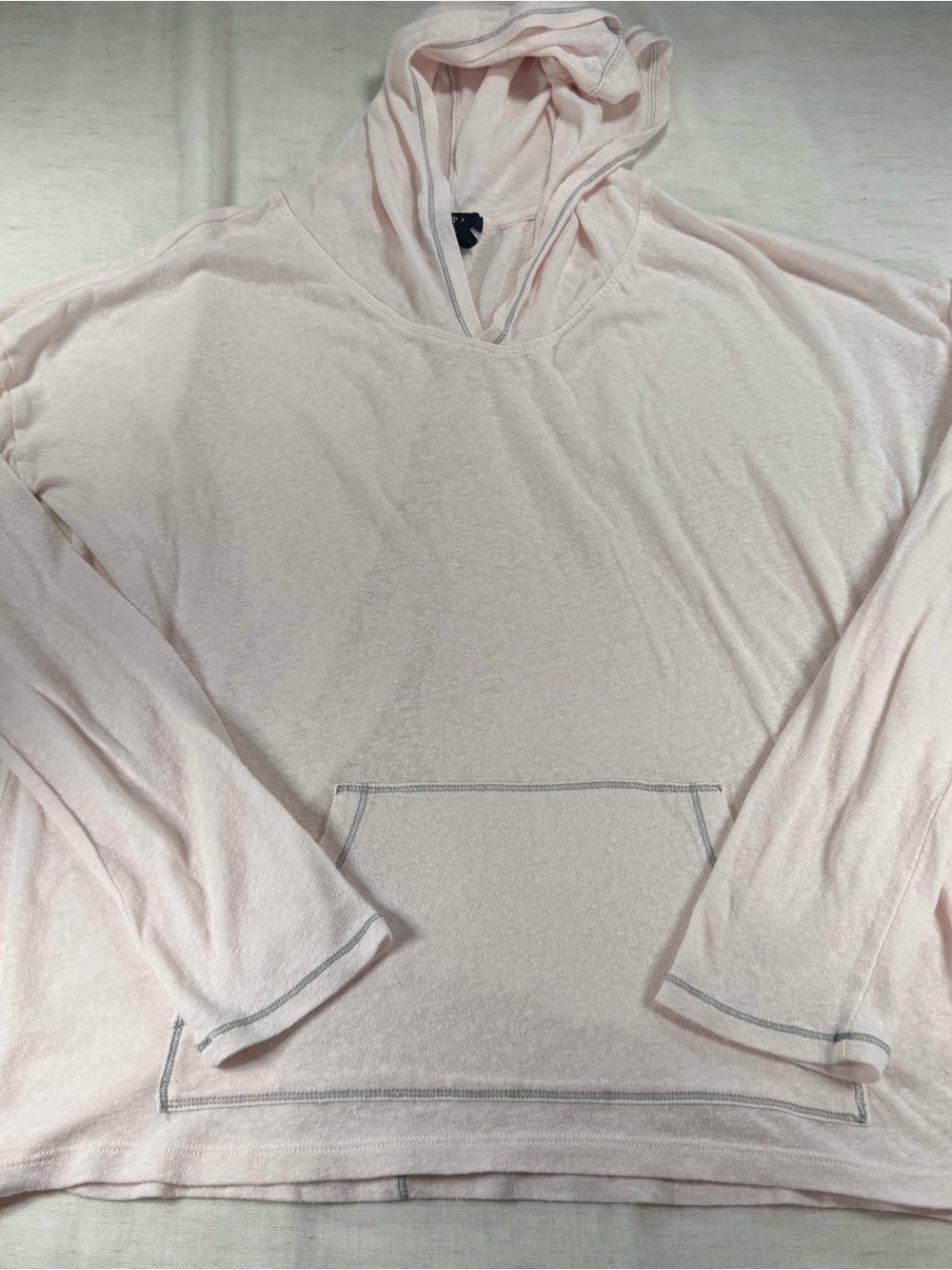 Gap Women’s Light Pink Hooded Pullover Sweater